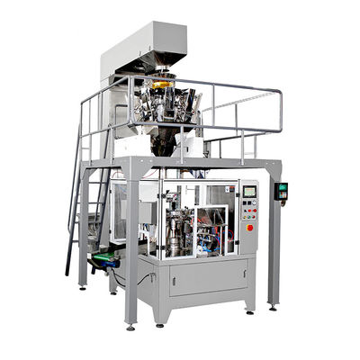 Multihead Weigher Vertikal Servo Control Makanan Bagging Machine