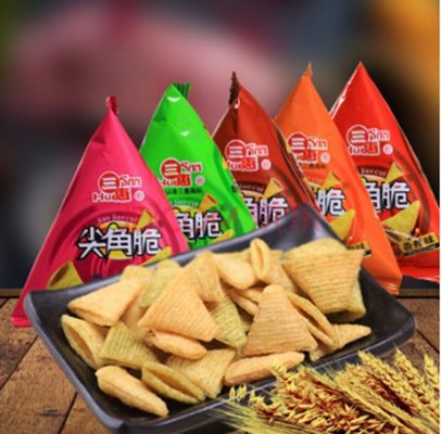 Kantong plastik Vertikal Granule Mesin Kemasan Makanan Otomatis