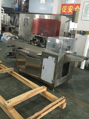 Mesin Kemasan Makanan Ringan Popcorn Horisontal Kecepatan Tinggi