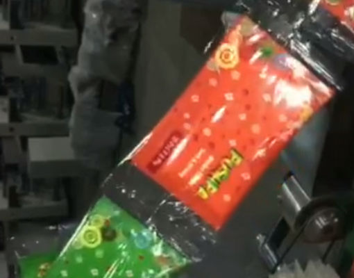 Kantong Makanan Bantal Mesin Kemasan Makanan Ringan Presisi Tinggi