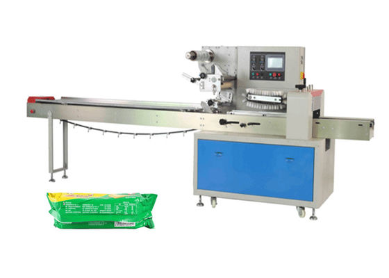 Stainless Steel Bantal Chocolate Bakery Biscuit Packing Machine
